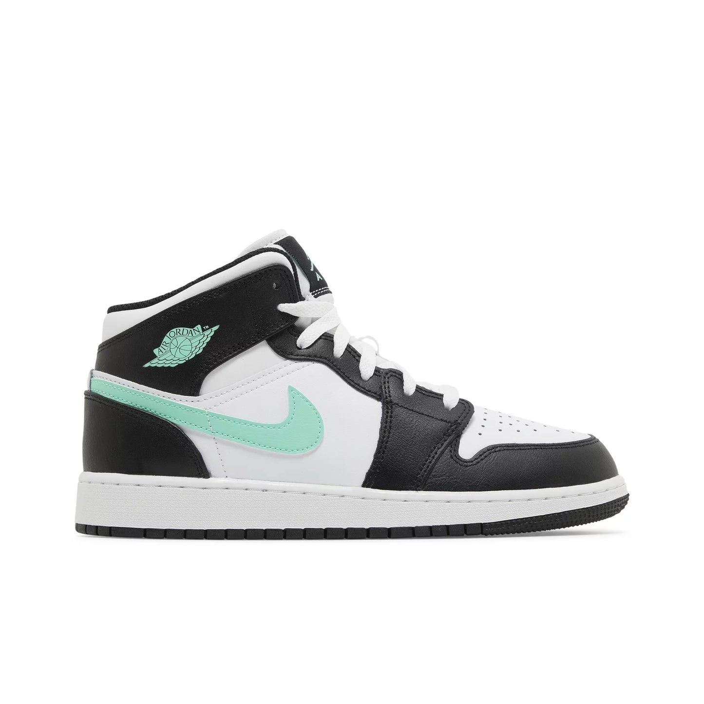 Jordan 1 Mid Green Glow (GS)