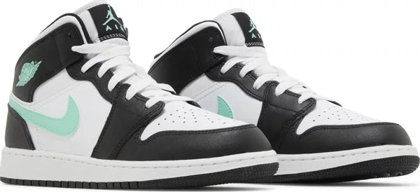 Jordan 1 Mid Green Glow (GS)
