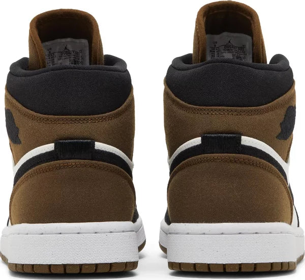 Jordan 1 Mid Olive Toe (W)
