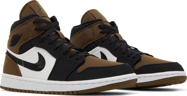 Jordan 1 Mid Olive Toe (W)