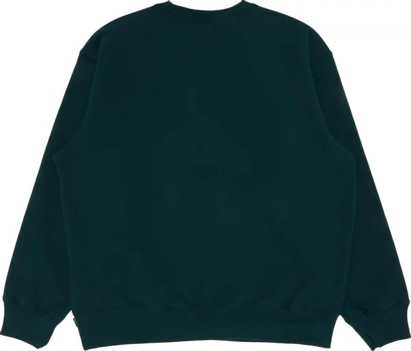 Supreme Box Logo Crewneck Dark Pine
