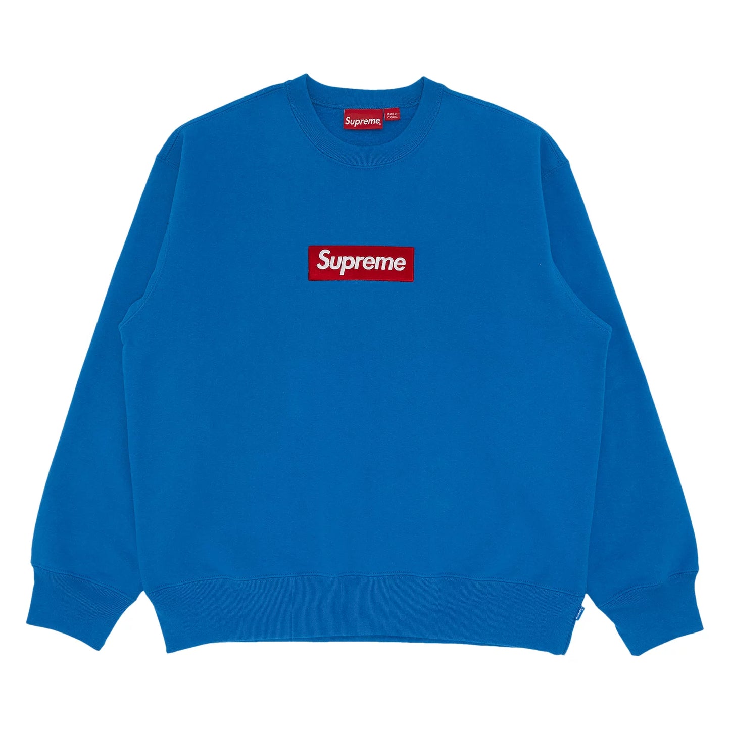 Supreme Box Logo Crewneck Blue