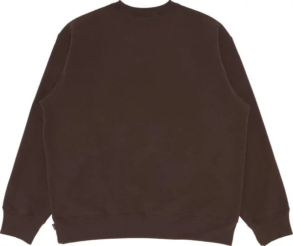 Supreme Box Logo Crewneck Brown