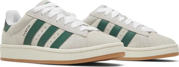 adidas Campus 00s Crystal White Dark Green