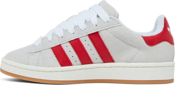 adidas Campus 00s Crystal White Better Scarlet