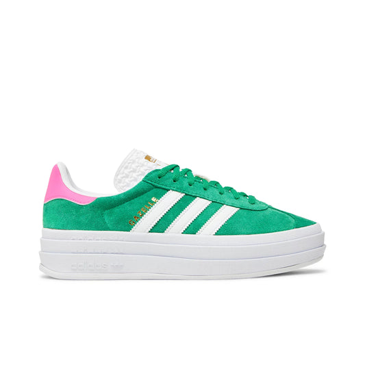 adidas Gazelle Bold Green Lucid Pink 