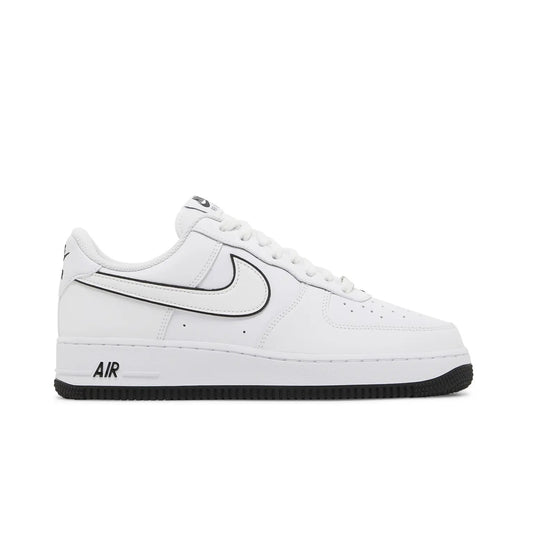 Nike Air Force 1 '07 Low White Black Outline Swoosh