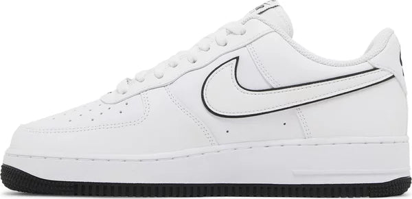 Nike Air Force 1 '07 Low White Black Outline Swoosh