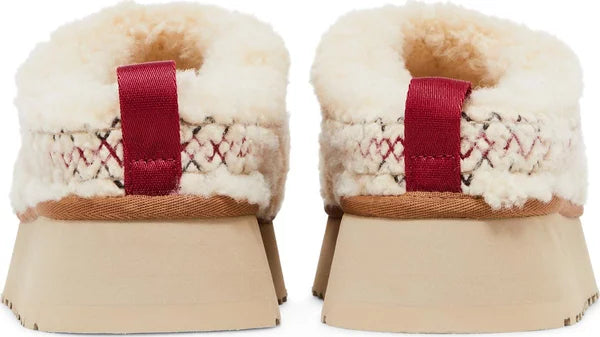 UGG Tazz Slipper Heritage Braid Natural