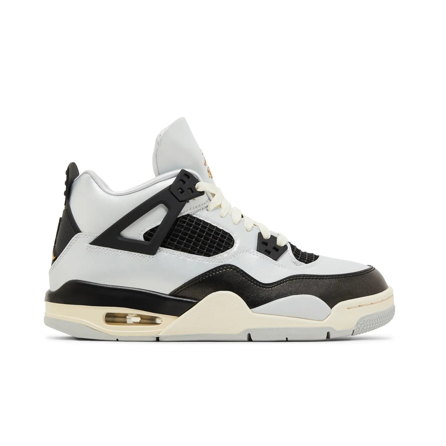Jordan 4 Retro Platinum Gold GS