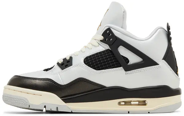 Jordan 4 Retro Platinum Gold GS