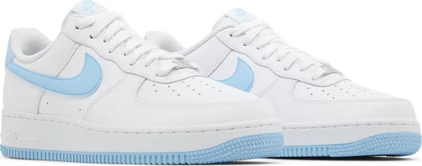 Nike Air Force 1 Low '07 White Aquarius Blue