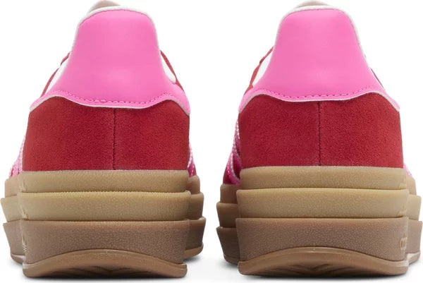 adidas Gazelle Bold Collegiate Red Lucid Pink