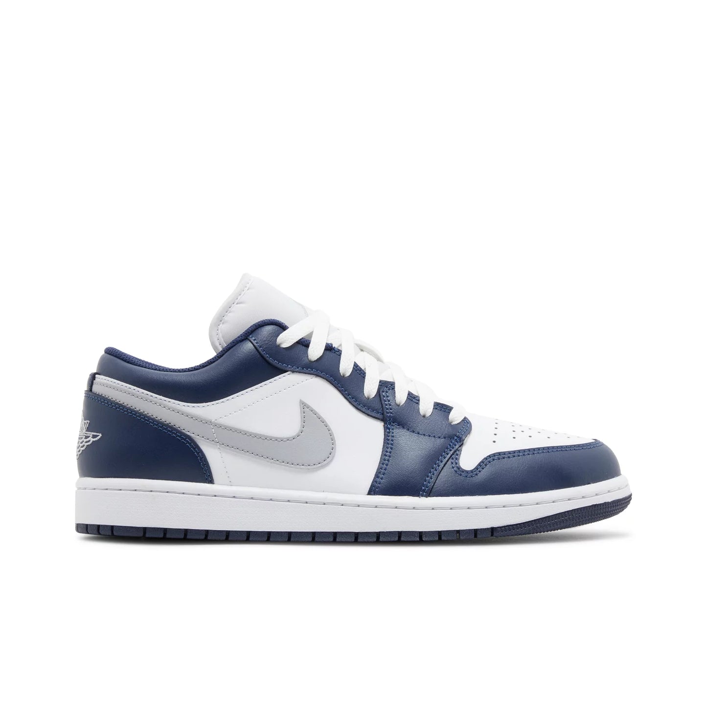 Jordan 1 Low Wolf Grey Midnight Navy 