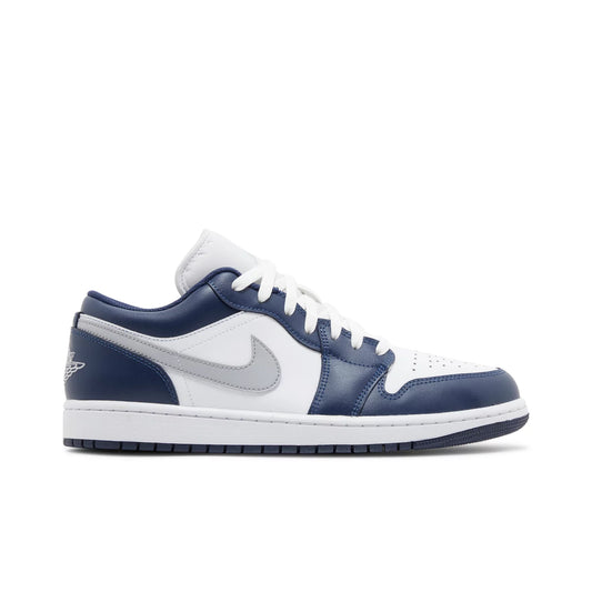 Jordan 1 Low Wolf Grey Midnight Navy 