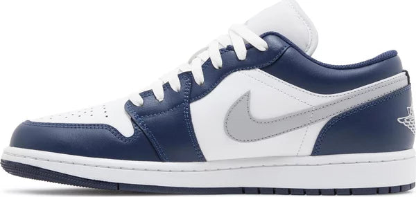 Jordan 1 Low Wolf Grey Midnight Navy 