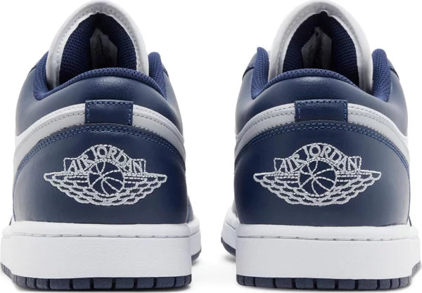Jordan 1 Low Wolf Grey Midnight Navy 