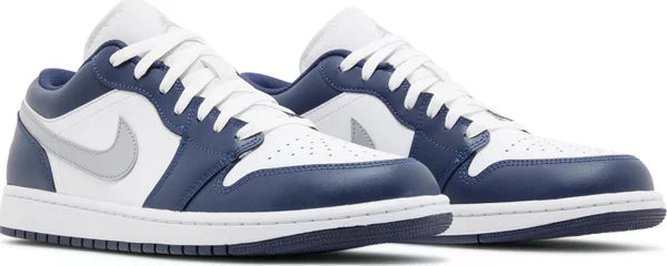 Jordan 1 Low Wolf Grey Midnight Navy 