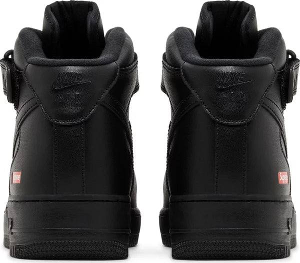 Nike Air Force 1 Mid Supreme Black