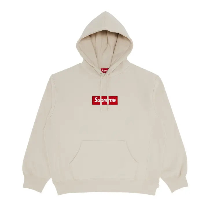 Supreme Box Logo Hooded Sweatshirt Sweatshirt (FW24) Stone