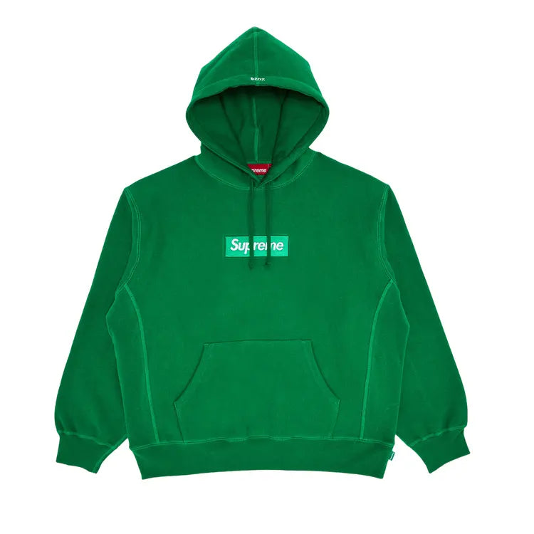 Supreme Box Logo Hooded Sweatshirt Sweatshirt (FW24) Green