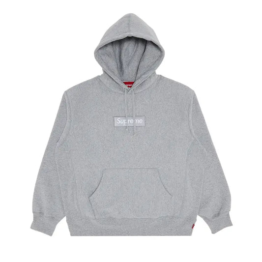 Supreme Box Logo Hooded Sweatshirt Sweatshirt (FW24) Heather Grey