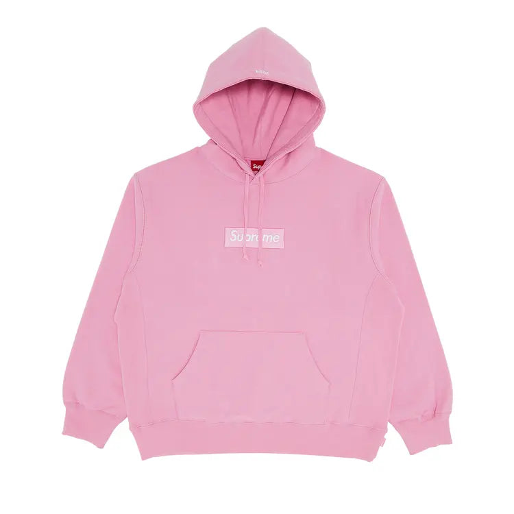 Supreme Box Logo Hooded Sweatshirt Sweatshirt (FW24) Pink