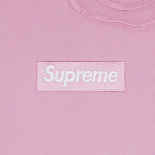 Supreme Box Logo Hooded Sweatshirt Sweatshirt (FW24) Pink