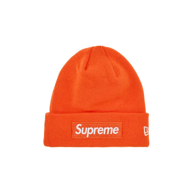 Čepice s logem Supreme New Era Box (FW24) tmavě oranžová