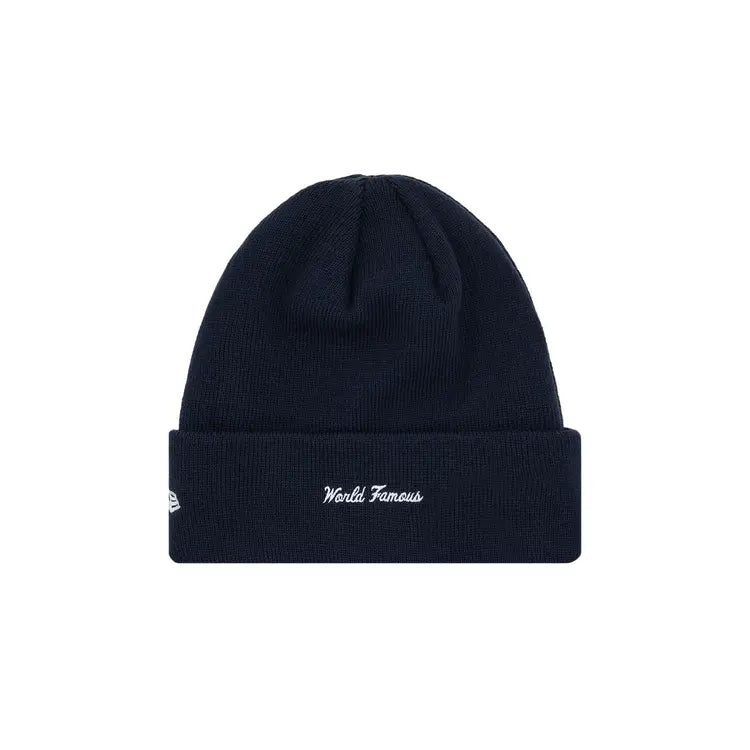 Supreme New Era Box Logo Beanie (FW24) Navy