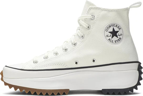 Converse Run Star Hike Hi White Black Gum