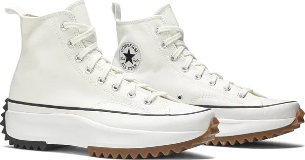 Converse Run Star Hike Hi White Black Gum