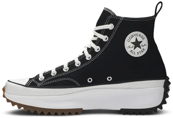Converse Run Star Hike Hi Black White Gum
