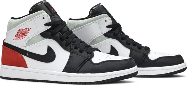 Jordan 1 Mid SE Red Black Toe 