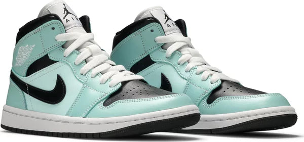 Jordan 1 Mid Aqua Blue Tint (W)