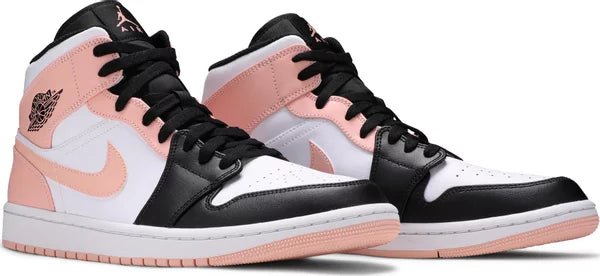 Jordan 1 Mid Arctic Orange Black Toe