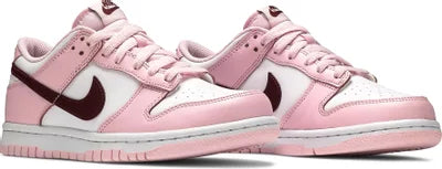 Nike Dunk Low Pink Foam Red White