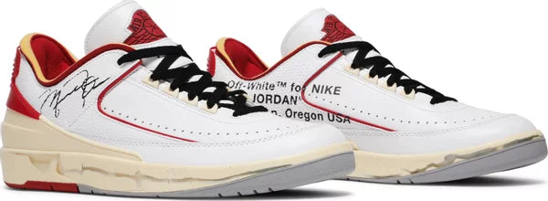 Jordan 2 Retro Low SP Off-White White Red