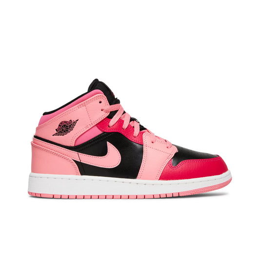 Air Jordan 1 Mid GS Coral Chalk