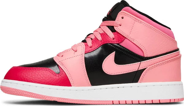 Air Jordan 1 Mid GS Coral Chalk