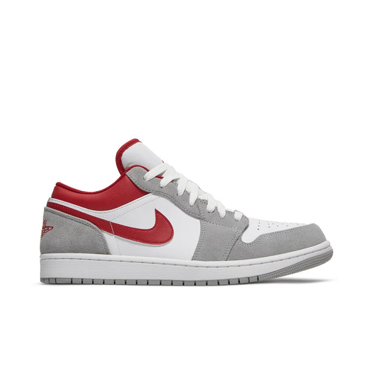 Jordan 1 Low Smoke Grey Gym Red