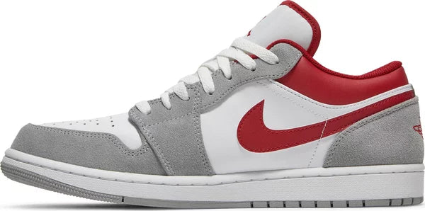Jordan 1 Low Smoke Grey Gym Red