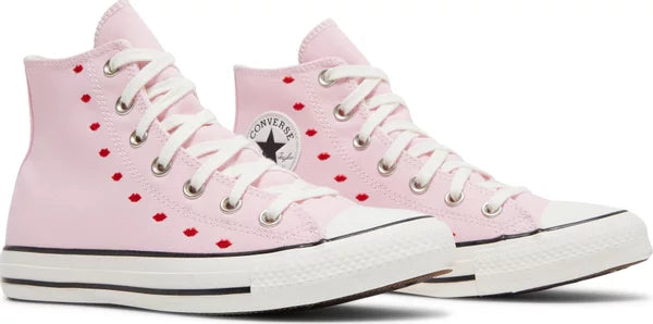 Converse Chuck Taylor All-Star Hi Embroidered Hearts Pink (W)