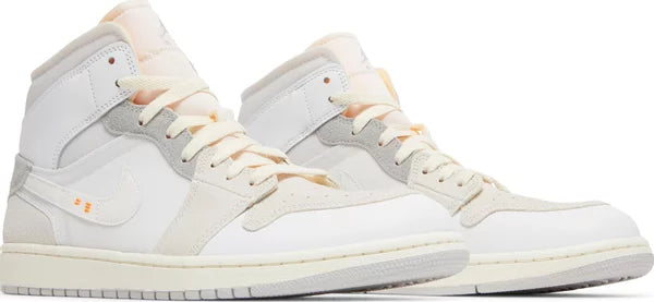 Jordan 1 Mid SE Craft Inside Out White Grey