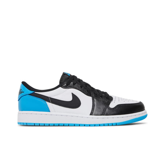 Jordan 1 Retro Low OG Black Dark Powder Blue