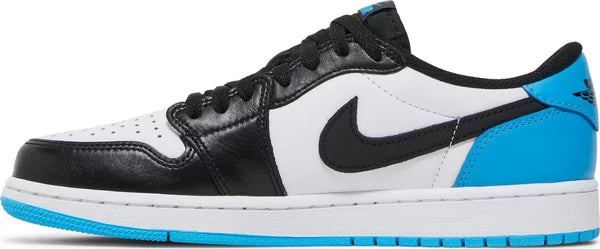 Jordan 1 Retro Low OG Black Dark Powder Blue 