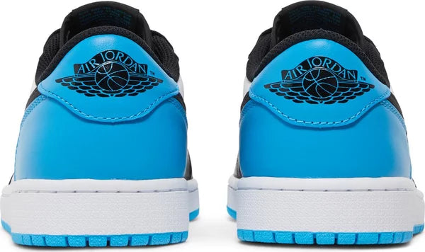 Jordan 1 Retro Low OG Black Dark Powder Blue 