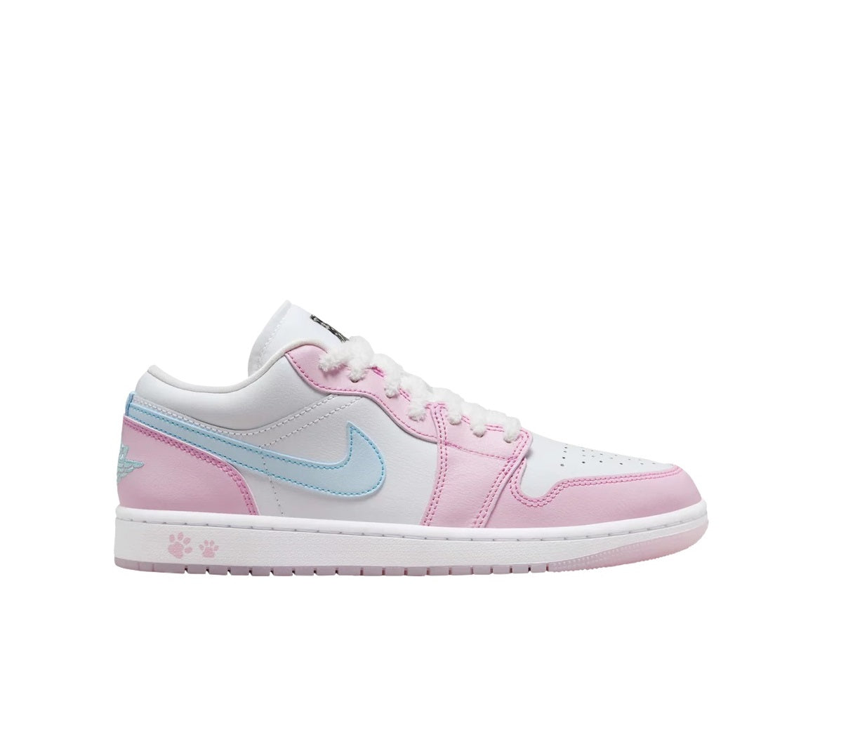 Jordan 1 Low SE Paw Print Pink Foam (W)